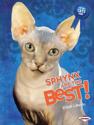 cover image of Sphynx Are the Best!